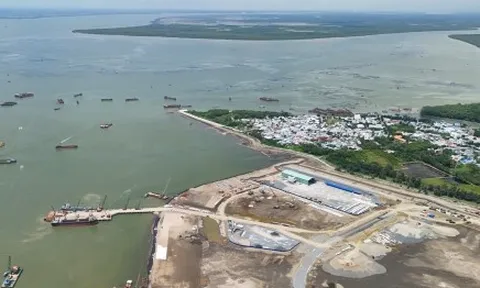 Toàn cảnh siêu dự án lấn biển Cần Giờ sau gần nửa năm khởi công