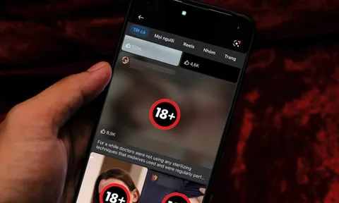 Facebook tại Việt Nam bất ngờ tràn ngập nội dung 18+