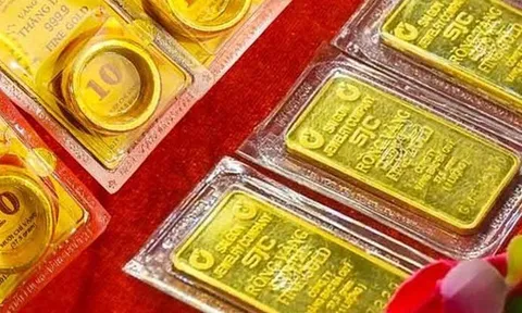 Chiều 21/10: Giá vàng nhẫn, vàng miếng đồng loạt giảm mạnh sau khi lập đỉnh