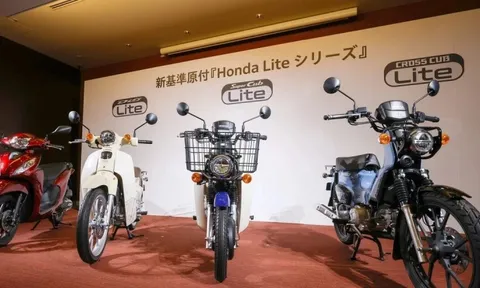 Honda ra mắt dàn xe máy mới kế nhiệm dòng Cub huyền thoại