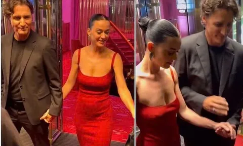 Katy Perry và cựu Thủ tướng Canada Justin Trudeau công khai hẹn hò tại Crazy Horse Paris