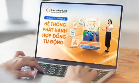 Hanwha Life Việt Nam triển khai hệ thống phát hành hợp đồng bảo hiểm tự động