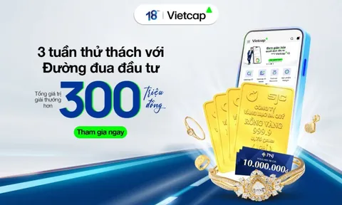 Vietcap đón tuổi mới với cuộc thi ‘3 tuần thử thách với đường đua đầu tư’