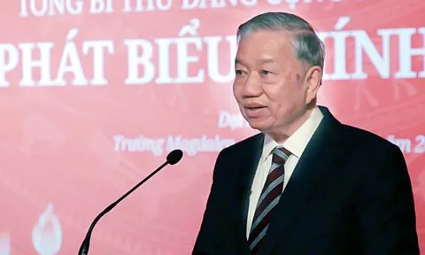 Tại Anh, Tổng Bí thư Tô Lâm nói về câu hỏi sinh tử và lựa chọn của Việt Nam