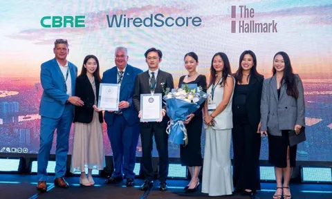 The Hallmark đạt Chứng nhận WiredScore hạng Bạch kim đầu tiên tại Việt Nam