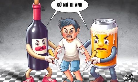 Uống bia rượu, chứ đừng để rượu bia 'uống' mình