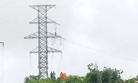 Khắc phục sự cố ngã cột 110kV, cấp điện trở lại cho khu vực phía tây Đà Nẵng sau 5 ngày