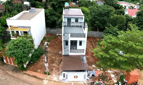 Cố tình xây nhầm trên đất người khác, hàng xóm nói còn thách thức: 'Đi kiện đi'