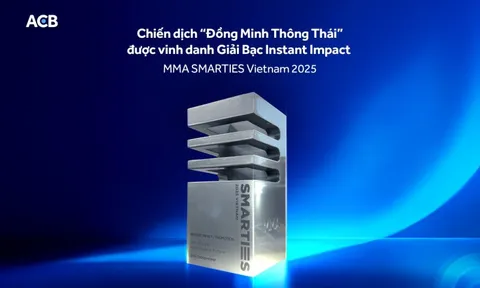 ACB vinh dự nhận giải bạc tại MMA SMARTIES Vietnam 2025 với chiến dịch “Đồng minh thông thái”