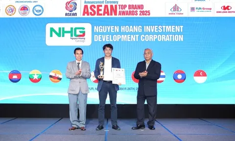 Tập đoàn Nguyễn Hoàng được vinh danh Top 10 Thương hiệu uy tín hàng đầu ASEAN 2025