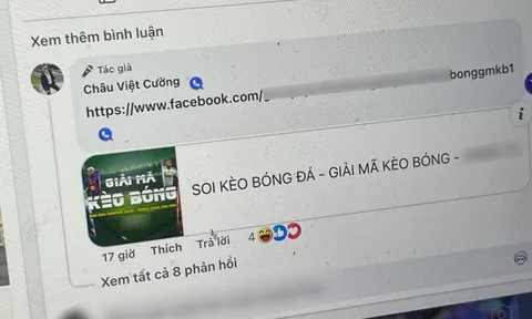 Ông Châu Việt Cường nói không liên quan fanpage quảng cáo cá độ