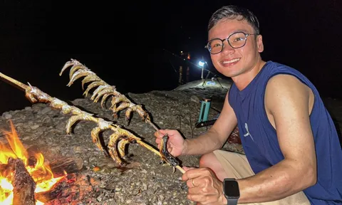 Câu cá suối bằng rọ: Kéo một lần gần chục con cá