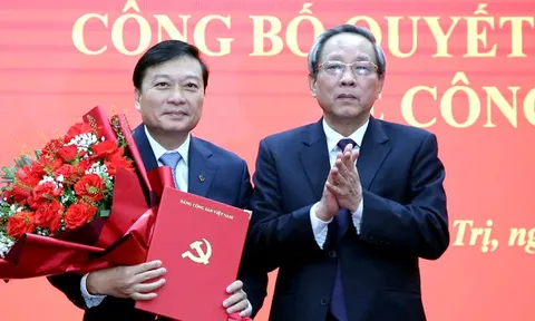 Ông Lê Hồng Vinh giữ chức Phó bí thư Tỉnh ủy Quảng Trị