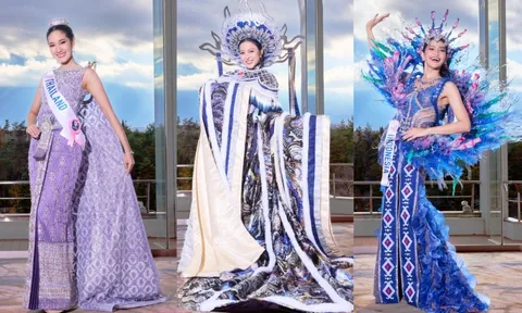 Ngắm trang phục dân tộc của 80 người đẹp thi Hoa hậu Quốc tế 2025 tại Nhật Bản