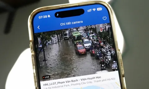 Làm sao biết đường nào tại Hà Nội vẫn đang ngập?