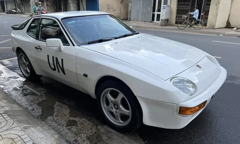 Porsche 944 thứ hai của ông Đặng Lê Nguyên Vũ xuống phố: Có chi tiết hiếm thấy, diện mạo lạ khác hẳn nguyên bản