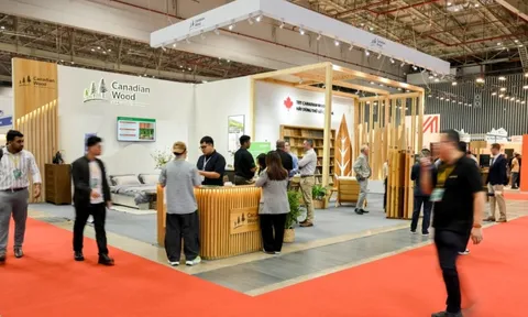 Canadian Wood Việt Nam giới thiệu giải pháp gỗ mềm bền vững tại triển lãm VietnamWood 2025