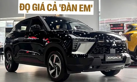 Mitsubishi Xforce giảm giá gần 100 triệu tại đại lý, giá thực tế bản cao nhất 'mềm' hơn Yaris Cross, thậm chí đọ với cả Sonet