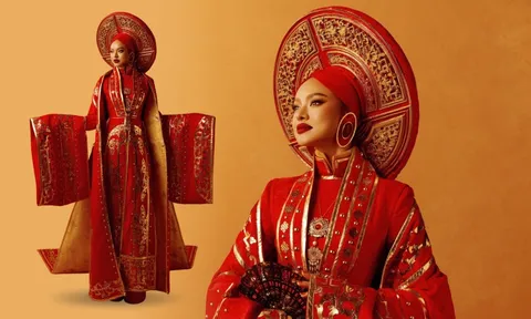 Mai Ngô mang thiết kế lấy cảm hứng từ Nam Phương hoàng hậu đến Miss Charm