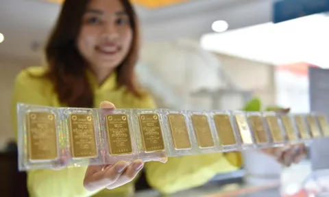 Giá vàng miếng SJC giảm 1,2 triệu đồng/lượng