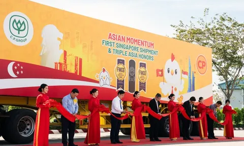 Doanh nghiệp ở Đồng Nai xuất khẩu lô thịt gà chế biến đầu tiên sang Singapore