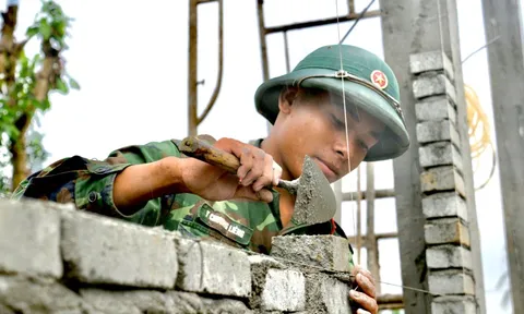 Tiến độ Chiến dịch Quang Trung tính đến sáng 20-12: Sắp bàn giao nhiều nhà dân ở vùng lũ