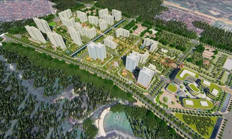 Cận cảnh nơi xây Khu nhà ở xã hội tập trung đầu tiên ở Hà Nội