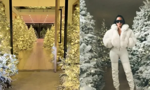 Các ngôi sao thế giới trang trí cây thông và nhà cửa đón Noel như thế nào?