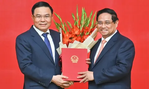 Ông Lê Mạnh Hùng làm quyền Bộ trưởng Bộ Công Thương