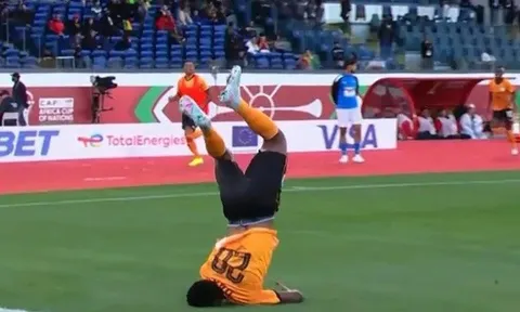 Sao Leicester gây tranh cãi với màn ăn mừng nguy hiểm tại AFCON