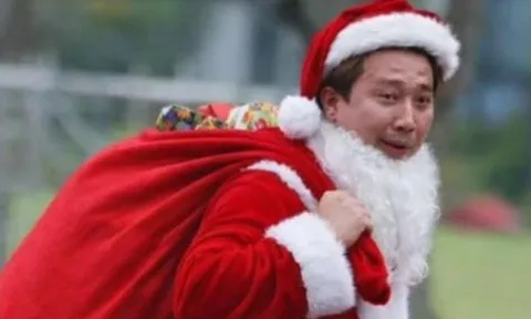 Trấn Thành hóa ông già Noel, vợ chồng Ngô Thanh Vân trang trí cây thông đón Giáng sinh