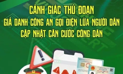 Cảnh giác giả danh công an xã lừa cập nhật căn cước công dân