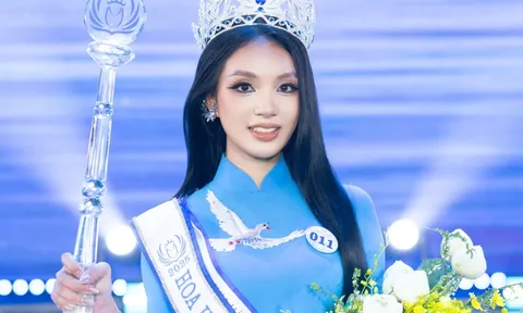 Nguyễn Phương Thanh là Hoa hậu Sinh viên Hòa bình Việt Nam 2025