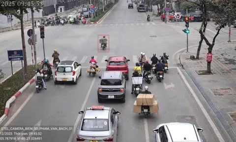 Camera AI phát hiện hơn 100 vi phạm giao thông ngày đầu năm 2026