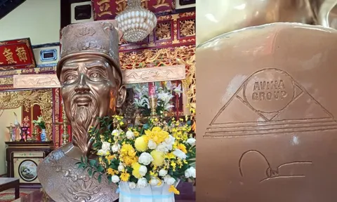 Yêu cầu kiểm tra thông tin tượng Thoại Ngọc Hầu có tên, logo và chữ ký doanh nghiệp