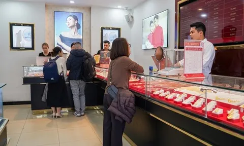Ngày 6/1: Giá vàng tăng tới 1,8 triệu đồng