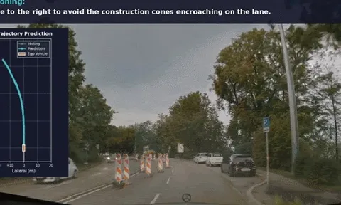 "Khoảnh khắc ChatGPT của AI vật lý đã đến": NVIDIA công bố mô hình suy luận AI dành cho xe tự lái