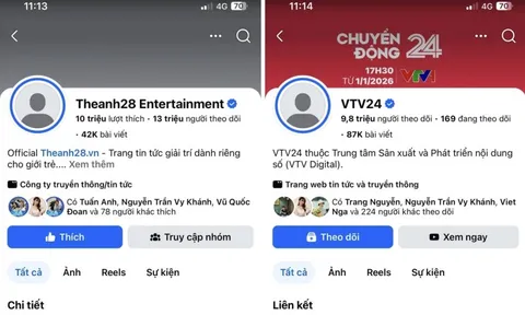 Facebook Thế Anh 28, VTV24, Độ Mixi biến mất