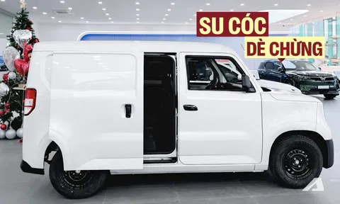 Đại lý nhận đặt VinFast EC Van bản mới: Giá dự kiến 325 triệu đồng, thêm cửa lùa như 'Su cóc’, dễ bán sau Tết