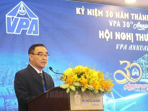 Hiệp hội Cảng biển Việt Nam (VPA) tổ chức lễ kỷ niệm 30 năm thành lập và phát triển (1994-2024)