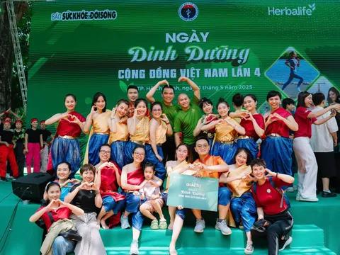 Herbalife Việt Nam đồng hành cùng Báo Sức khỏe & Đời sống tổ chức “Ngày Dinh Dưỡng Cộng Đồng Việt Nam” lần 4