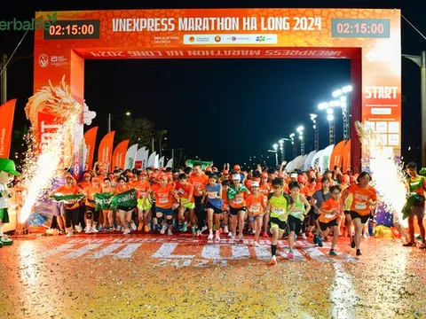 Herbalife Việt Nam khuyến khích lối sống năng động lành mạnh cùng VnExpress Marathon Hạ Long 2024