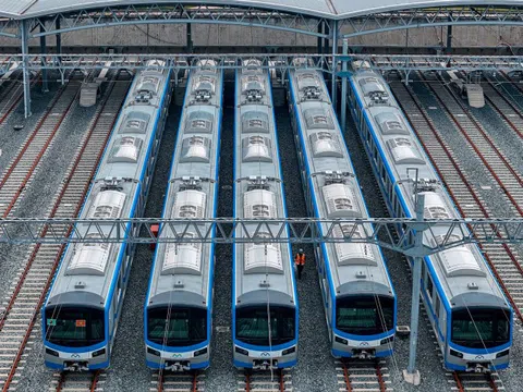 Ngắm diện mạo siêu depot Long Bình - nơi tập kết tàu metro số 1