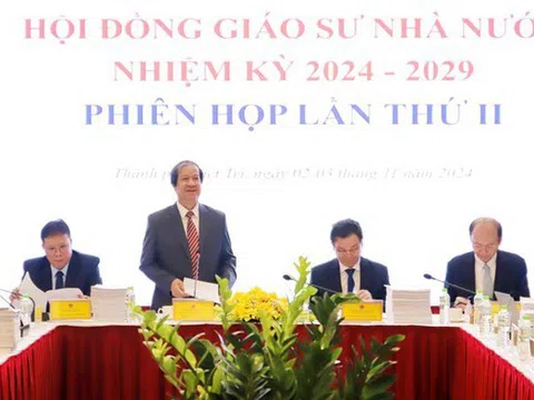 Một ứng viên xin rút công nhận chức danh phó giáo sư 2024