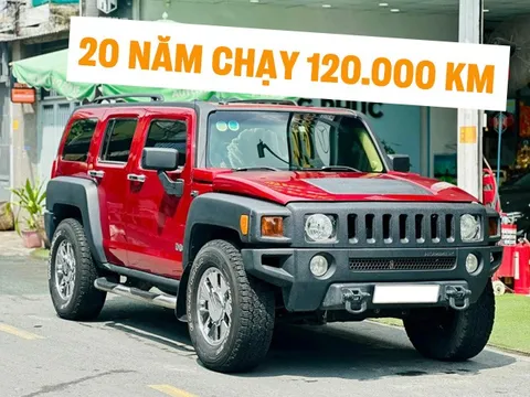 Hàng hiếm Hummer H3 sau 20 năm vẫn có giá ngang Santa Fe ‘đập hộp’: Đã độ màn hình, âm thanh hơn 100 triệu