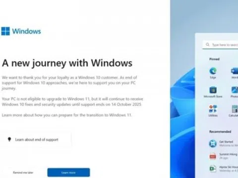 Quảng cáo của Microsoft đang làm phiền người dùng Windows 10