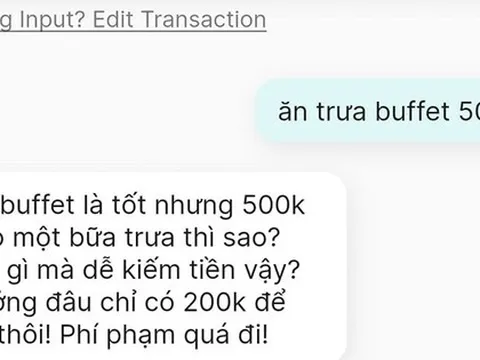 Một ứng dụng quản lý chi tiêu bằng AI đang gây sốt dân mạng Việt: Nhắc 'cực gắt' mỗi lần lỡ chi nhiều tiền, cảm giác như bị mẹ mắng!