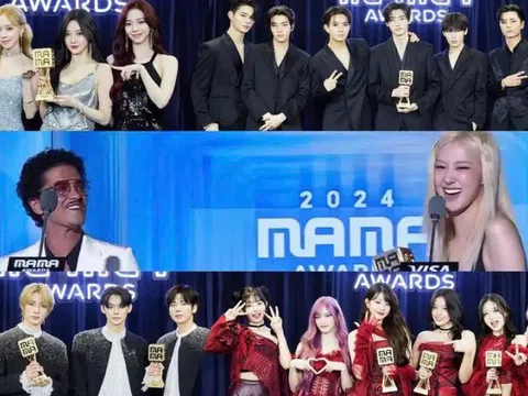 MAMA 2024 với Rosé và Bruno Mars hay màn tái hợp của Big Bang nhen lên hy vọng cho K-pop