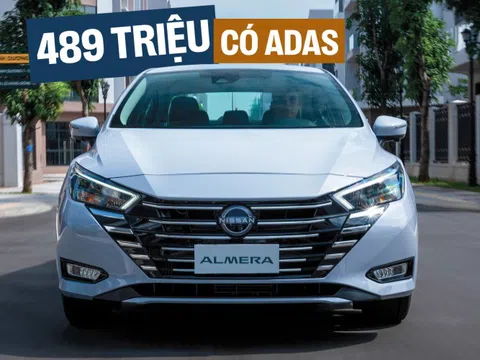 Nissan Almera 2024 ra mắt Việt Nam: Giá từ 489 triệu, thêm tiện ích nhiều người chờ đợi, có camera 360, ADAS cạnh tranh City, Vios