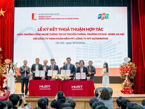 FPT và Đại học Bách Khoa HN hợp tác đào tạo kỹ sư chuyên sâu kỹ thuật ô tô số